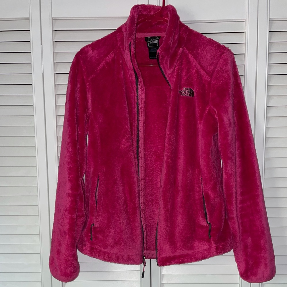 Bright Pink North Face Jacket